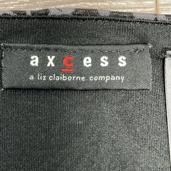 Axcess by Liz Claiborne 3/4 Sleeve Blouse Boho XL - Picture 9 of 14